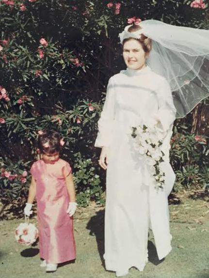 Denise Govendir on her wedding day in 1969.