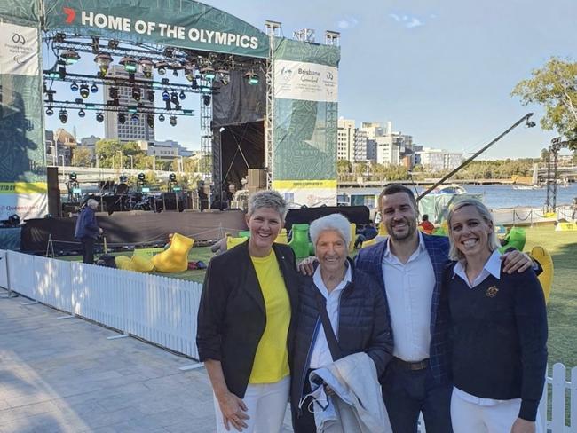 Dan Anstey hosted Brisbane’s 2032 Olympics announcement. Picture: Dan Anstey instagram