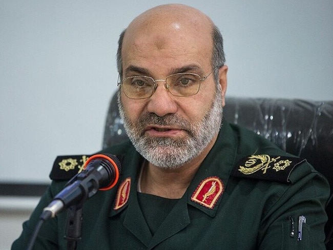 IRGC official Mohammad Reza Zahedi, in July 2, 2017. Picture - Wikimedia