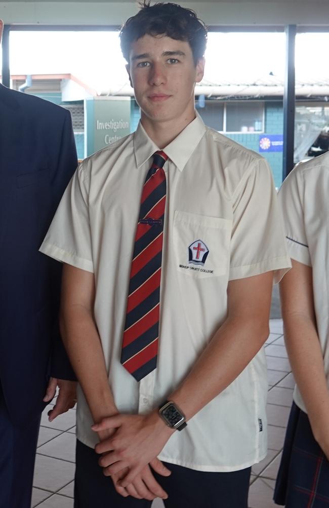 Bishop Druitt College Year 10 student Jaxon Donoghue. Picture: Chris Knight