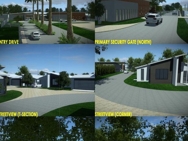 Some of the artist impressions of the South-Beach retirement resort.