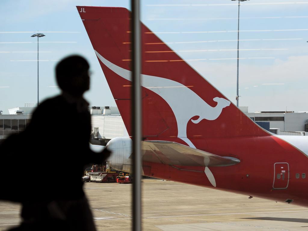 Qantas laid off thousands of staff. Picture: Greg Wood/AFP