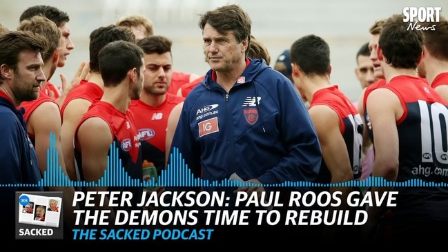 SACKED: Peter Jackson on the Melbourne Demons rebuild with Paul Roos