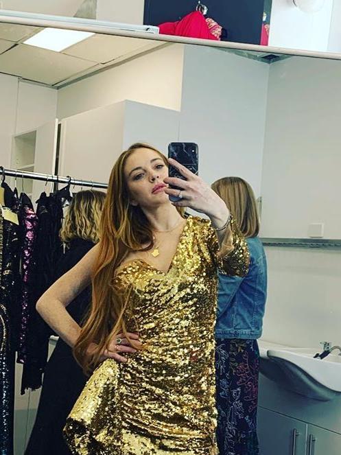 She will appear as a judge alongside Jackie ‘O’ Henderson, Dave Hughes and Dannii Minogue. Picture: Instagram/@lindsaylohan