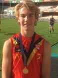 Christies Beach’s SA under-16 captain Jason Horne