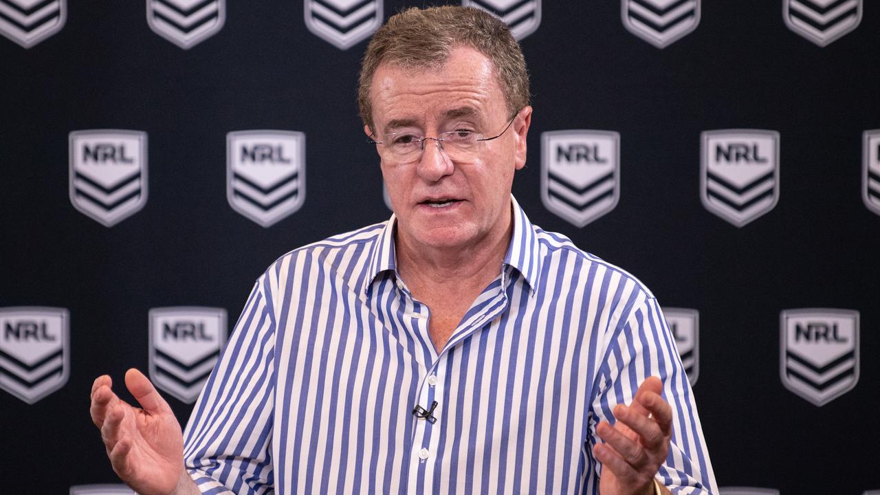 Graham Annesley says it’s not an ideal situation for the Eels but it’s all part of the draw. Picture: AAP Image/James Gourley