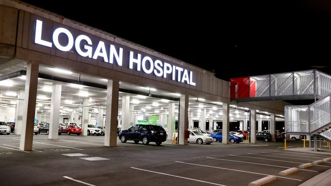 A suspected fire has broken out at Logan Hospital.