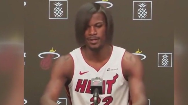 Jimmy Butler has got a new hairstyle! : r/heat