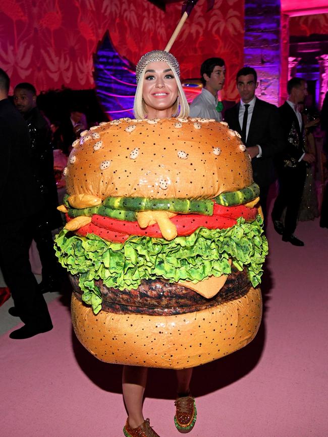 Katy Perry needed fries with that. Picture: Getty Images