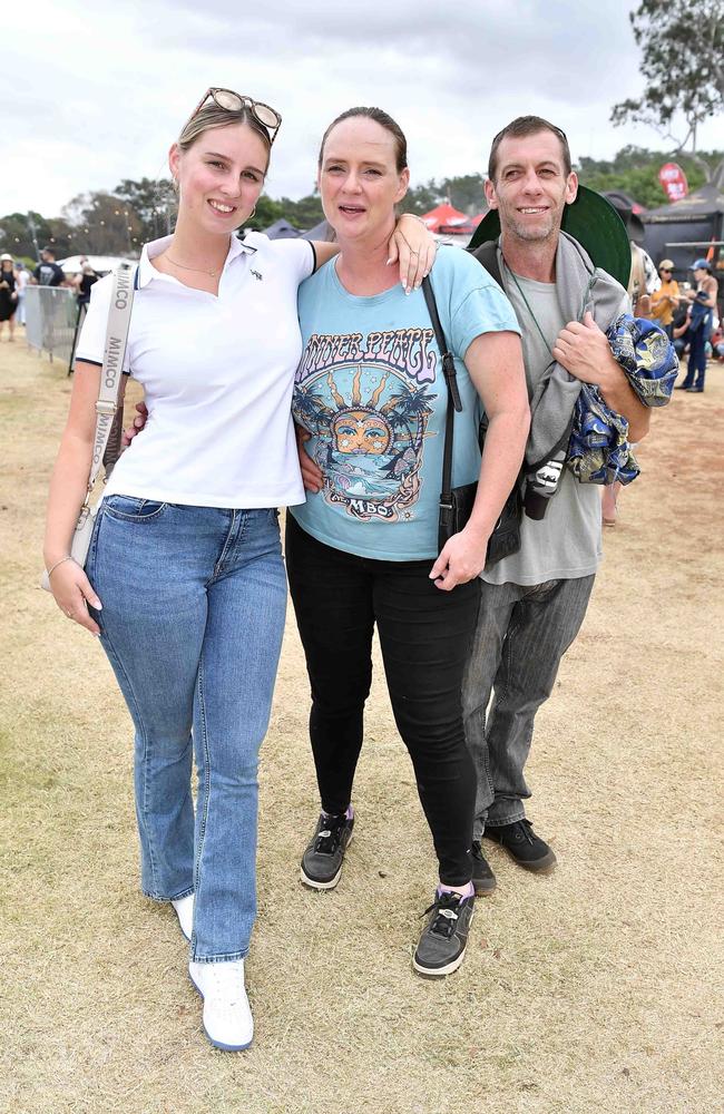 Jaxm Marie and Michael Venaglia at Meatstock, Toowoomba Showgrounds. Picture: Patrick Woods.