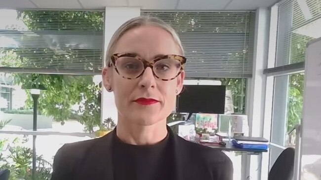 QCOSS chief executive Aimee McVeigh spoke of the ‘absolute crisis’ on Monday morning ahead of Tuesday's summit. Picture: Facebook (Sky News Australia).