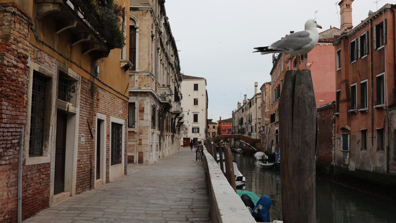 Streets in Italy are whisper quiet amid the coronavirus lockdown. Picture: Marco Di Lauro/Getty Images.