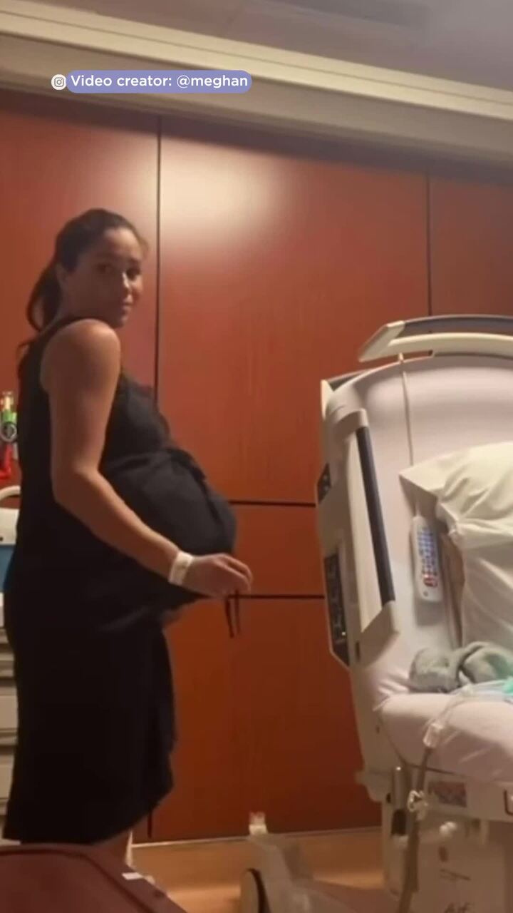 Meghan Markle's pregnancy dance marking lilibet's birthday goes viral