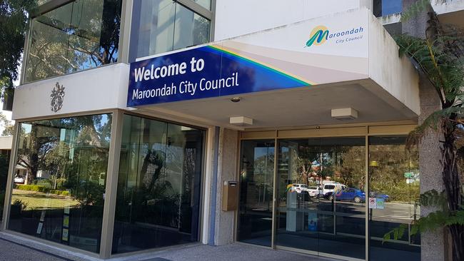 Maroondah Council is planning to close its Braeside Ave offices within five years and move to an expanded REALM. Picture: Kiel Egging.