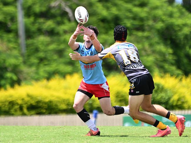 James GreyConnell Cup U17 rugby league between Norths and Sunshine Coast Falcons.Saturday January 18, 2025. Picture, John Gass