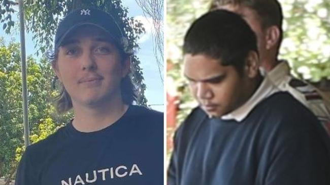 Keith Kerinauia (right) was handed a 20-year non-parole period last month for the murder of Declan Laverty (left).