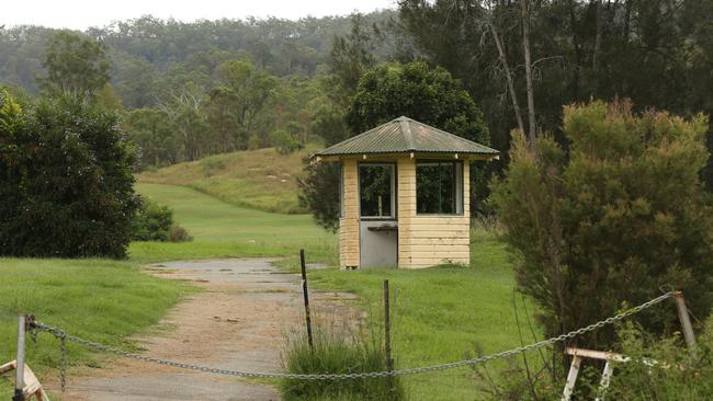 Kooralbyn Resort looking the worse for wear.