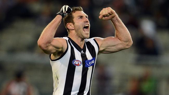 Travis Cloke, who was also managed by Ralph Carr, signed the biggest deal of his career at the end of 2012. Picture: Wayne Ludbey