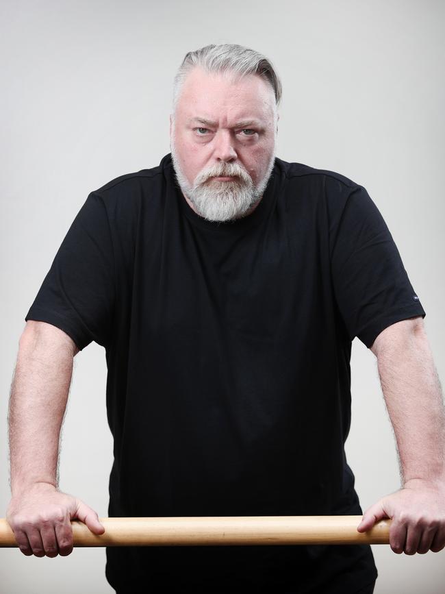 Radio host Kyle Sandilands. Picture: Richard Dobson