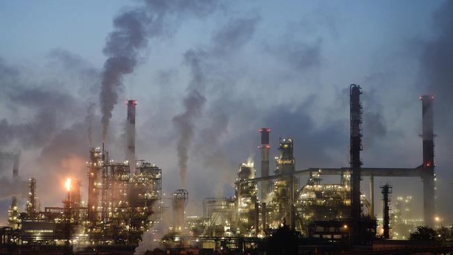 A Total refinery in France. Pic: AFP