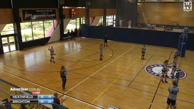 REPLAY: SA Volleyball School Cup Grand Finals - Heathfield vs Brighton (Year 11 Honours Girls Gold Medal Match)