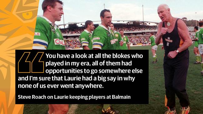 Nichols had a huge influence in keeping players at Balmain.