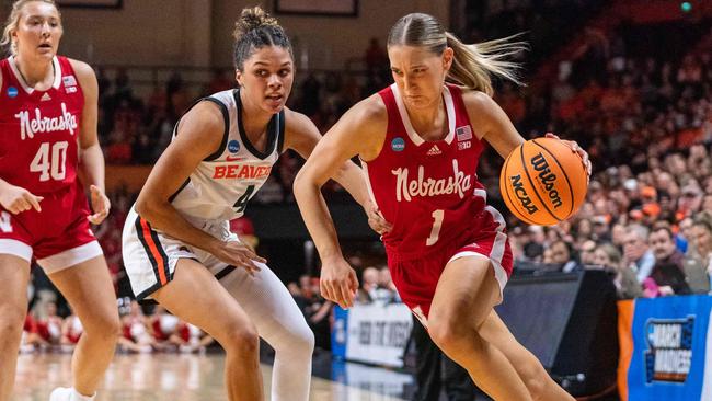 Jaz Shelley’s return to the WNBL comes after a five-year US college stint at Oregon and Nebraska. Picture: Ali Gradischer/Getty Images/AFP