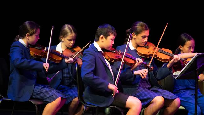 Geelong Schools Music and Movement Festival at Performing Arts Centre. Kardinia International College