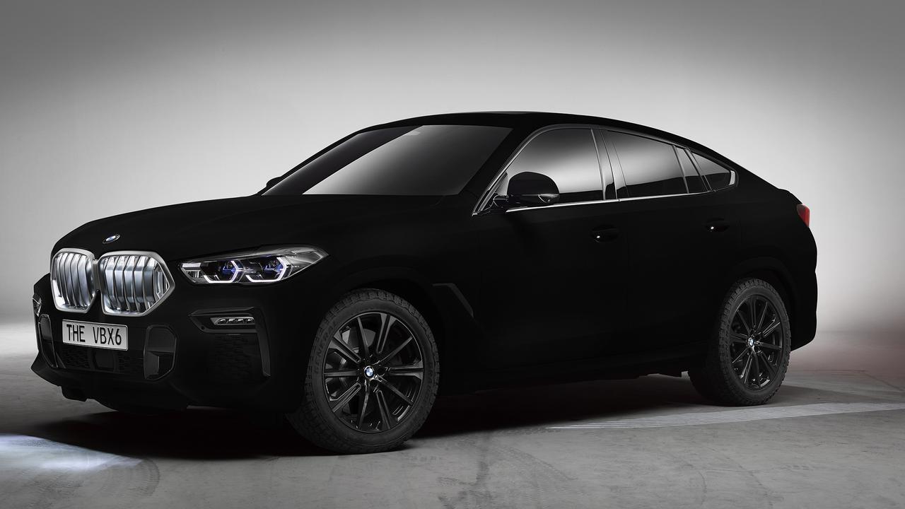 BMW paint its new X6 in the world’s darkest paint | news.com.au ...