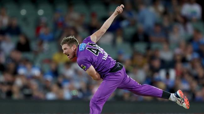 Hobart hasn’t needed James Faulkner with the bat often in the past two seasons.