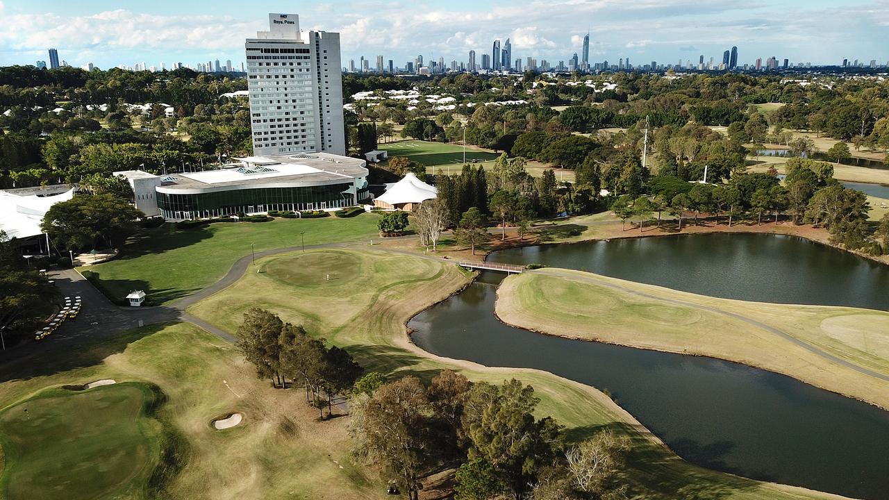 West Coast and Fremantle are staying at the Royal Pines Resort for their Gold Coast quarantine hub. (AAP Image/Dave Hunt)