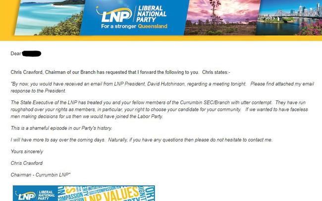 LNP emails.