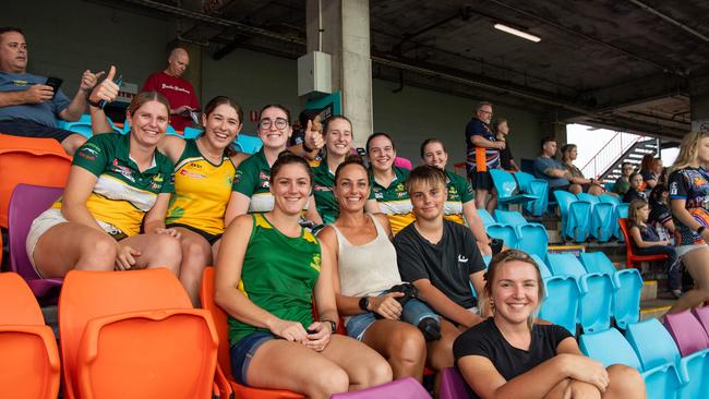 Fans watching NTFL Buffaloes' vs side the Essendon Bombers, TIO Darwin. Picture: Pema Tamang Pakhrin