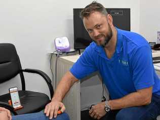 GET MOVING: Dr Sven Rees is an exercise physiologist who prescribes exercise as medication from his Noosaville clinic Exercise Matters. Picture: Caitlin Zerafa