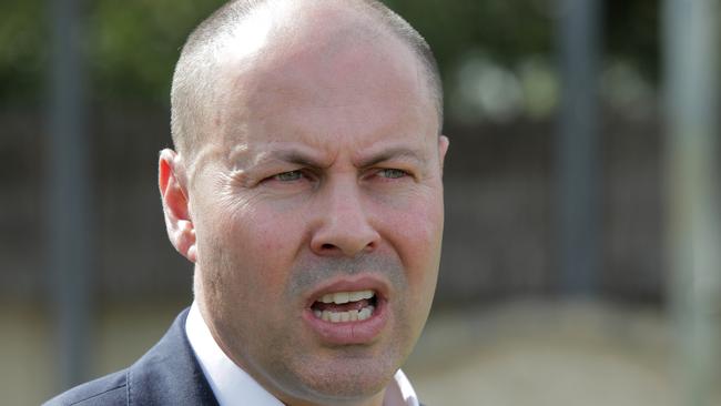 Under Treasurer Josh Frydenberg’s plan, about 95 per cent of taxpayers are expected to pay a marginal tax rate of 30 per cent or less by 2024-25. Picture: Philip Gostelow