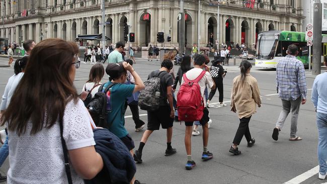 MELBOURNE, AUSTRALIA - NewsWire Photos, JANUARY 19. 2024. Generic economic images in Melbourne. Elizabeth street. Picture: NCA NewsWire / David Crosling