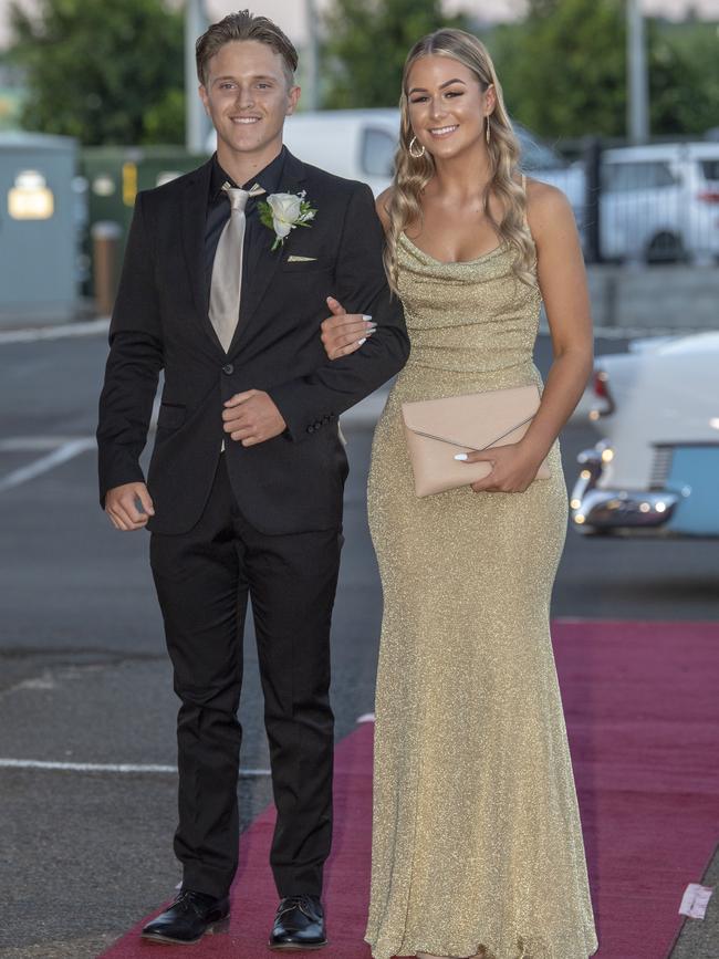 Josh Truscott and Shaye Purser. St Ursula's College formal. Friday. 20th Nov 2020