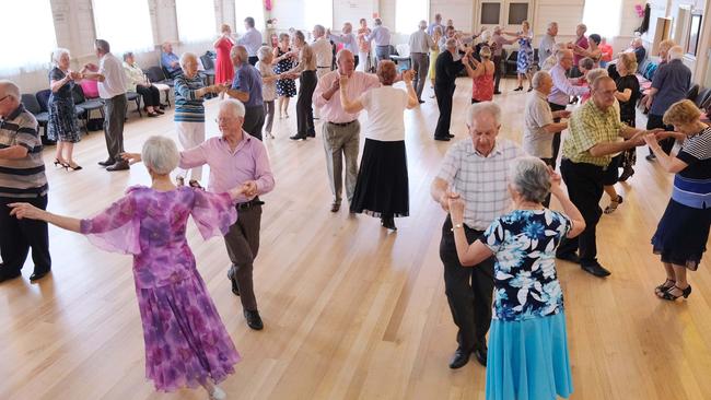 The Move Makers series of dance sessions is being held for those aged over 55, with and without mobility issues. Picture: Mark Wilson