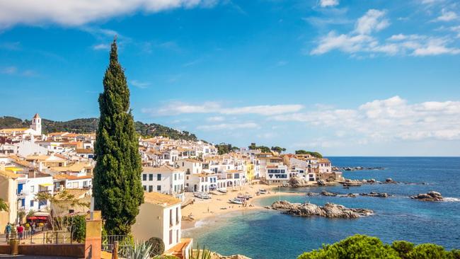 Calella de Palafrugell on Catalonia's Costa Brava.
