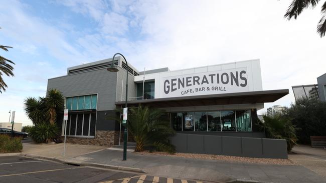 Police were called to attend the event at Generations Cafe Bar and Grill. Picture: David Caird