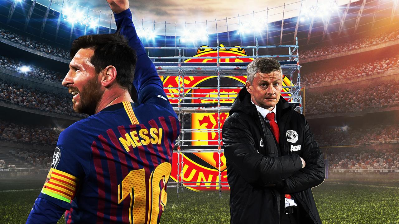 Manchester United were dealt a reality check by Barcelona