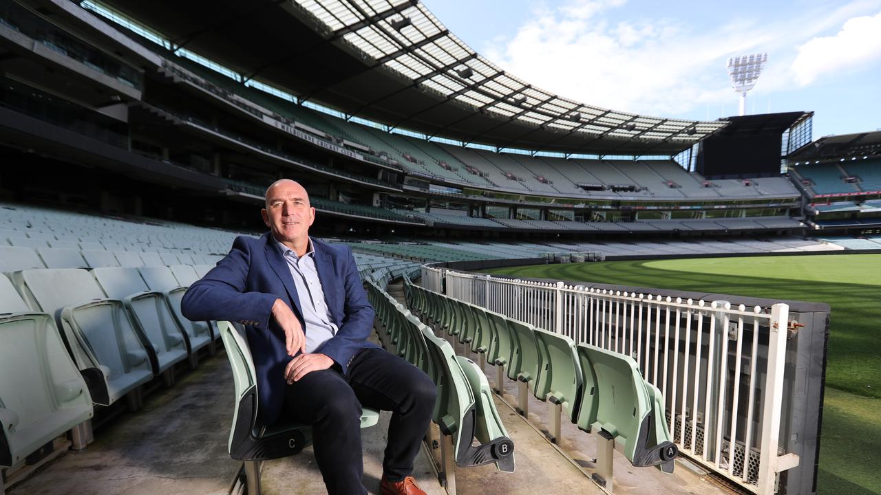 Stuart Fox is daring to dream on MCG crowds. Picture: Alex Coppel.