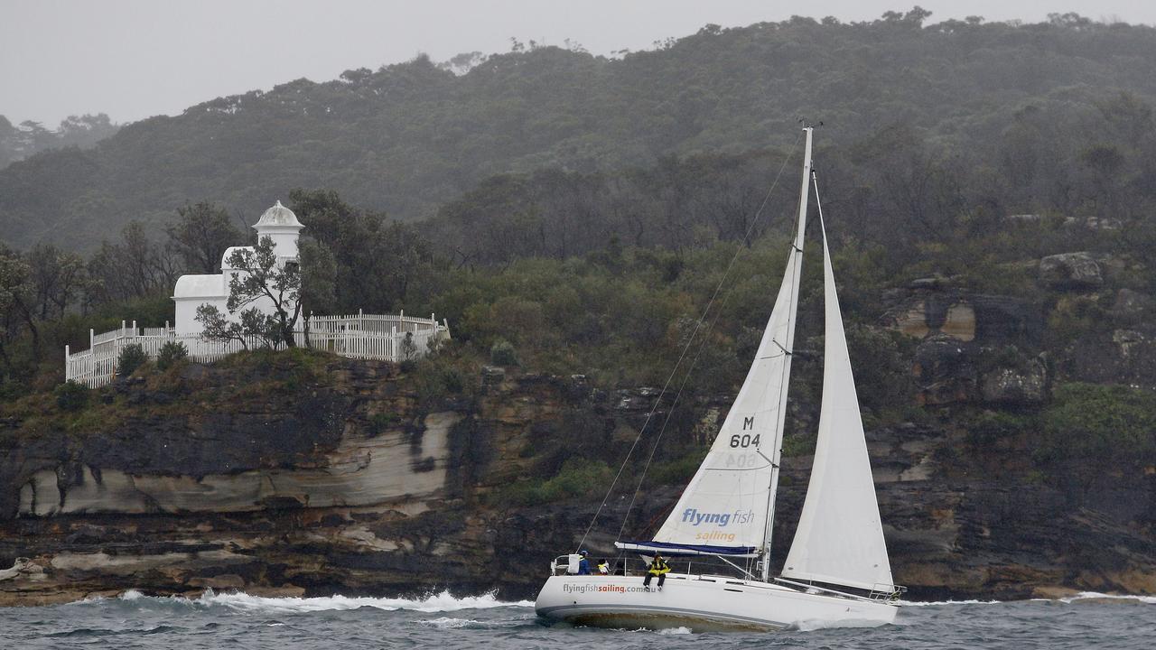 Police are investigating the death of a man who suffered a fatal chest injury when two yachts collided in Sydney Harbour on Friday. Picture: NewsWire / John Appleyard