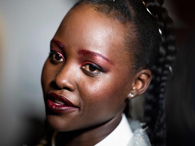 Actress Lupita Nyong'o arrives for the New York premiere of "US" at the Museum of Modern Art on March 19, 2019 in New York City. (Photo by Johannes EISELE / AFP)