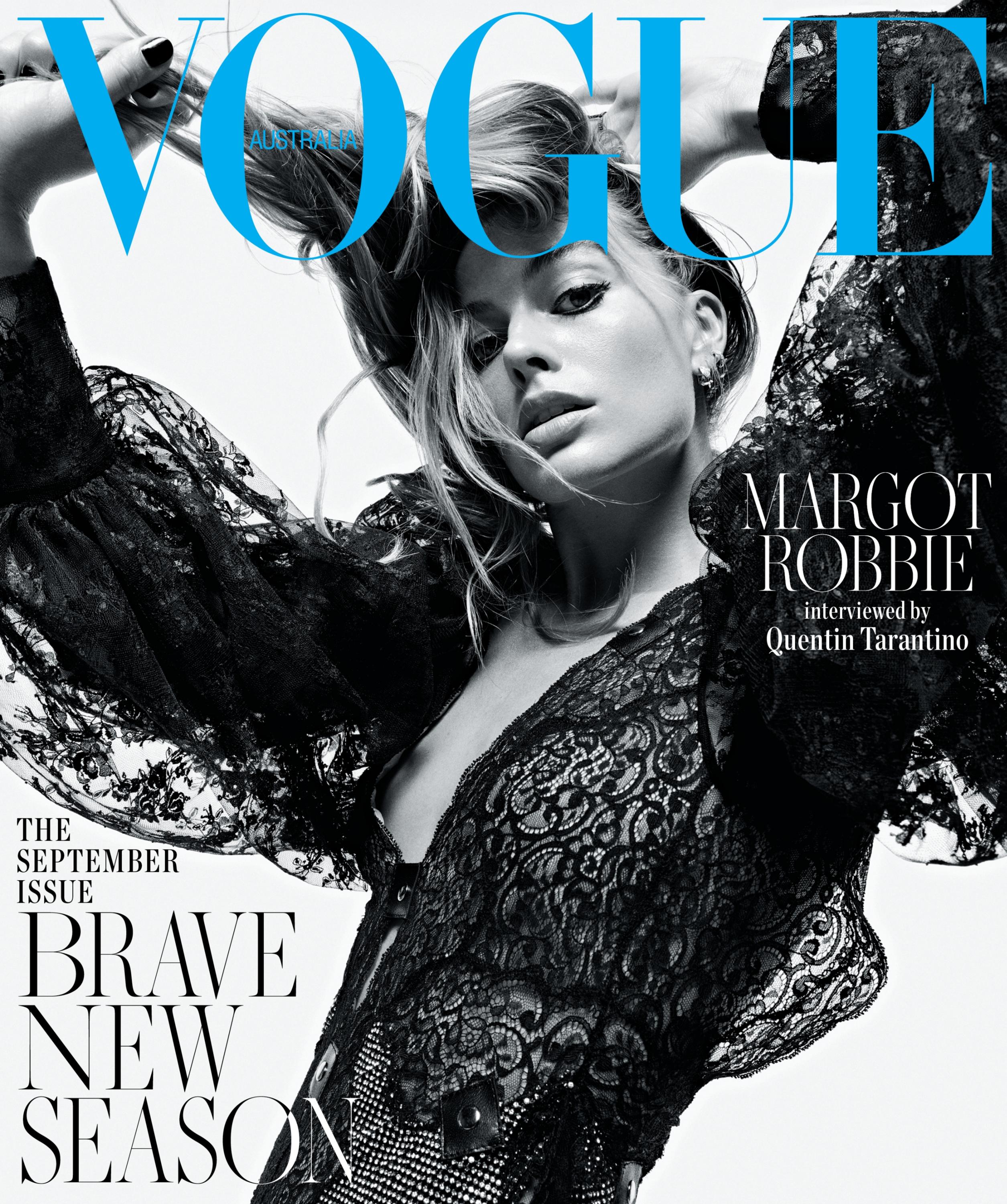 Vogue Australia senior fashion editor Christine Centenera wears a
