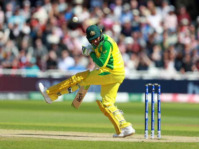 Usman Khawaja has been targeted by bouncers this tournament. Picture: David Rogers/Getty Images