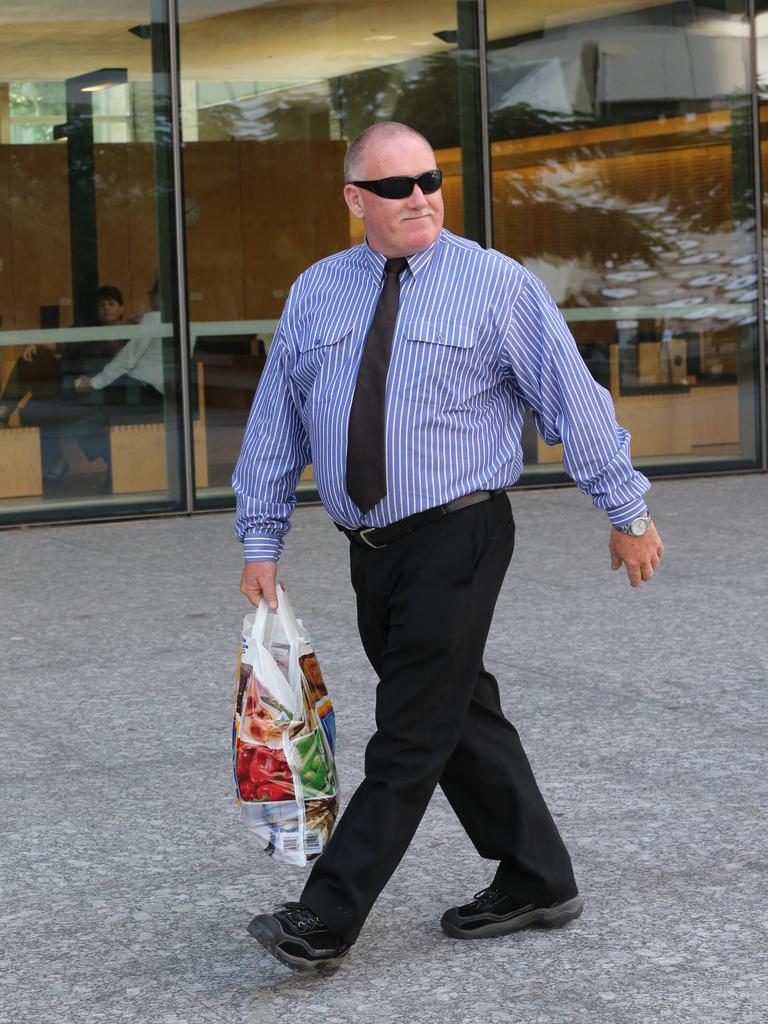 Michael Smith outside Brisbane Supreme Court.