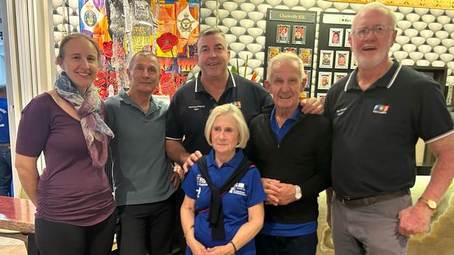 Murweh shire councillors met with Gail and Christopher Dunne, founders of the Long Ride. <br/>Left to right: Michelle Ebsworth, Robert Eckel, Shaun ‘Zoro’ Radnedge, Gail Dunne, Christopher Dunne, Peter Alexander.