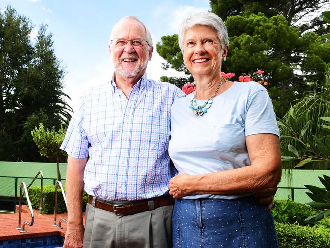 David and Kerrie Round are long-term investors who believe in seeking quality advice. Picture Mark Brake