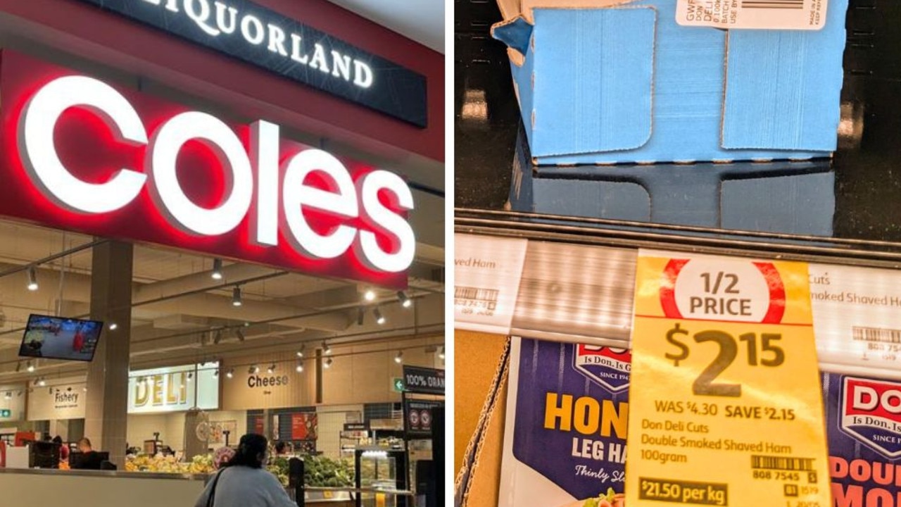Sale item trick at Coles and Woolies. Picture: Supplied